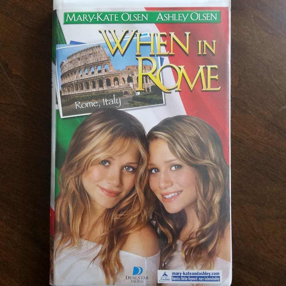 When in Rome Mary-Kate & Ashley Olsen (2002 VHS)